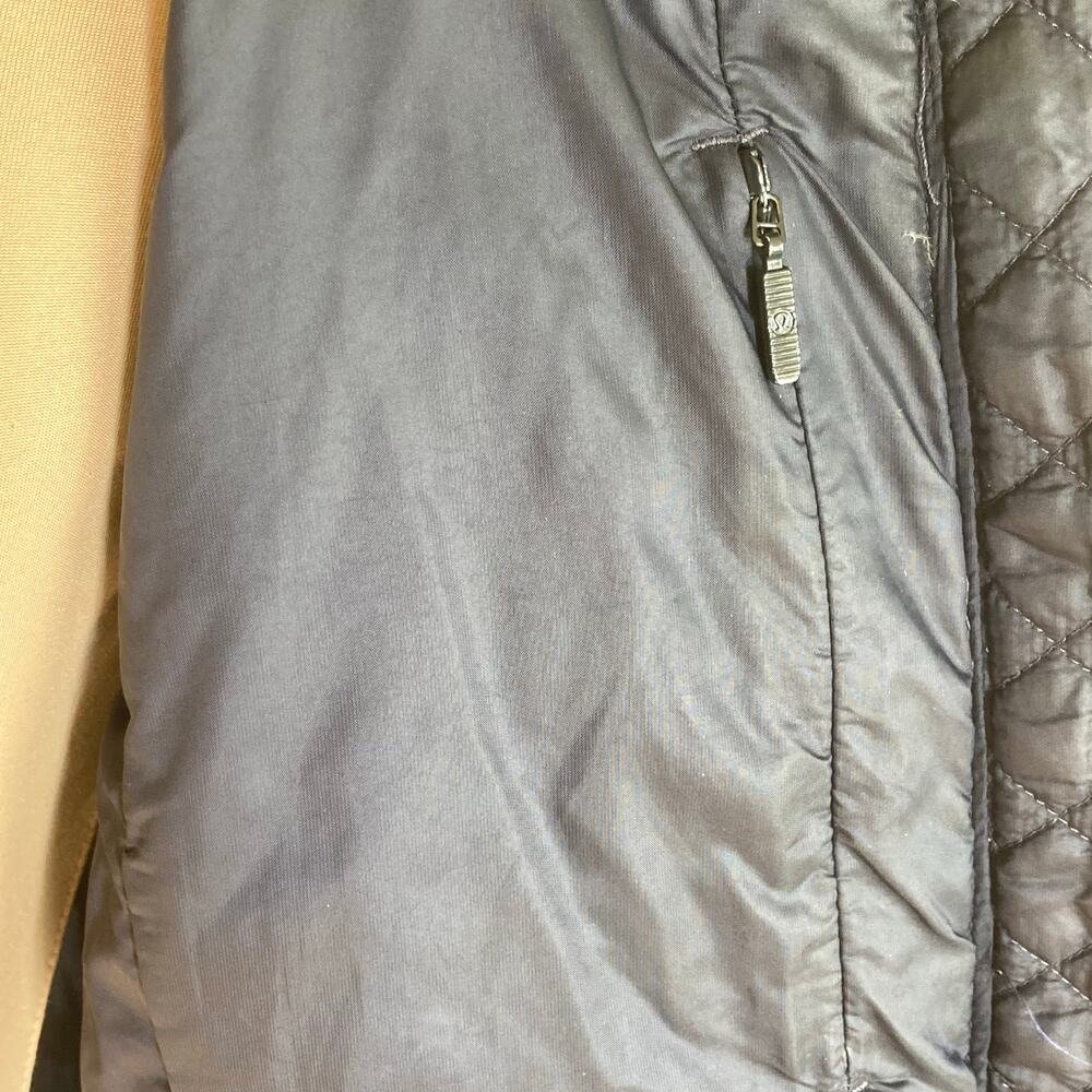 Lululemon Brave the Cold Goose Down Coat Women 6 Black Blue? Long Puffer Hooded - Picture 9 of 13